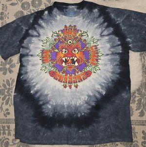 Lquid Blue Red Hot Chili Peppers Tie Dye T Shirt Mens XL